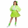 Kinder-Petticoat, grün mit Glitzer