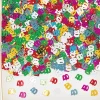 Konfetti: Zahl 40 bunt metallic Mix 14 g.