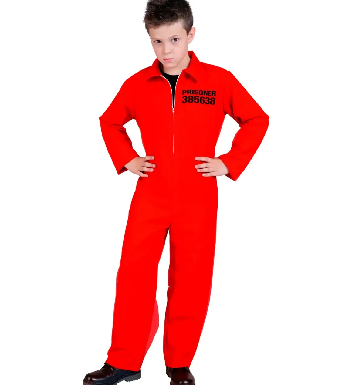 Kostüm: Häftling, Overall Größe: 158 cm