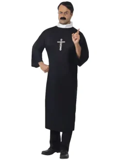 Kostüm: : Priester  , Größe : L Robe + Kollar