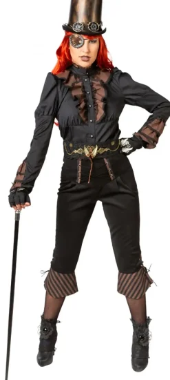 Kostüm: Steampunk-Bluse  , Größe 40-42