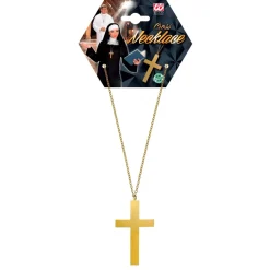 Kreuzkette Gold – Stilvolles Accessoire für Kostüm