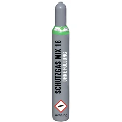 Leere Schutzgas Mix 18 Gasflasche 10 Liter