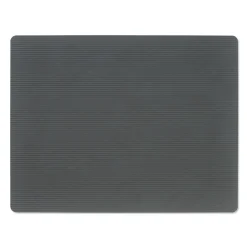 LIND DNA Tischset Square L Corduroy Anthracite  35x45 cm recyceltes Leder