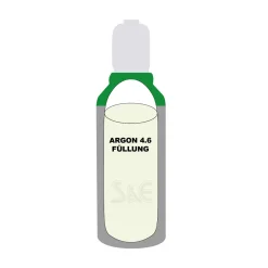 5 Liter Füllung Argon 4.6