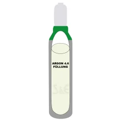 10 Liter Füllung Argon 4.6