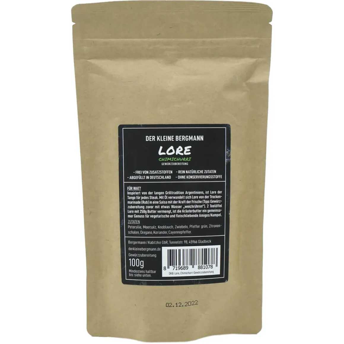 Lore Chimichurri 100 g - Der kleine Bergmann