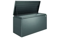Loungebox d*grau-metallic  160x70x83,5 cm