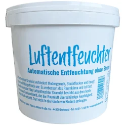 Luftentfeuchter Granulat 4,8 kg im 5 L Nachfülleimer für Raumentfeuchter