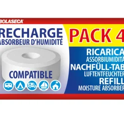 Luftentfeuchter Granulat Tabs mit Loch  4x 425g ohne Duft