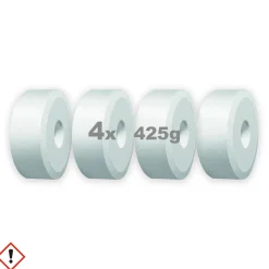 Luftentfeuchter Granulat Tabs mit Loch  4x 425g ohne Duft