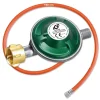 30 mbar Camping Gasregler Druckminderer  mit 150 cm Gasschlauch