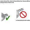 50 mbar Camping Gasregler Druckminderer