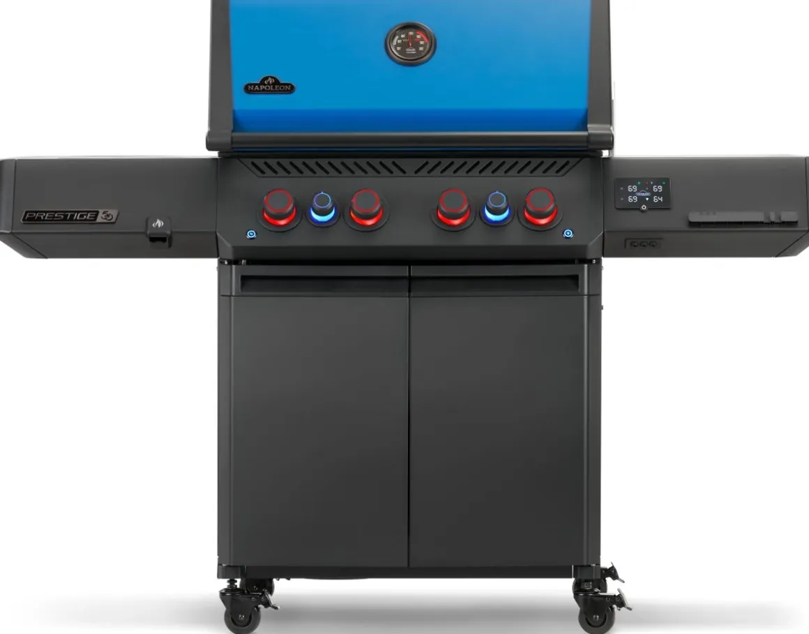 Napoleon Prestige 500 Connected Jubiläumsedition Grill-Set mit Abdeckhaube & Zubehör