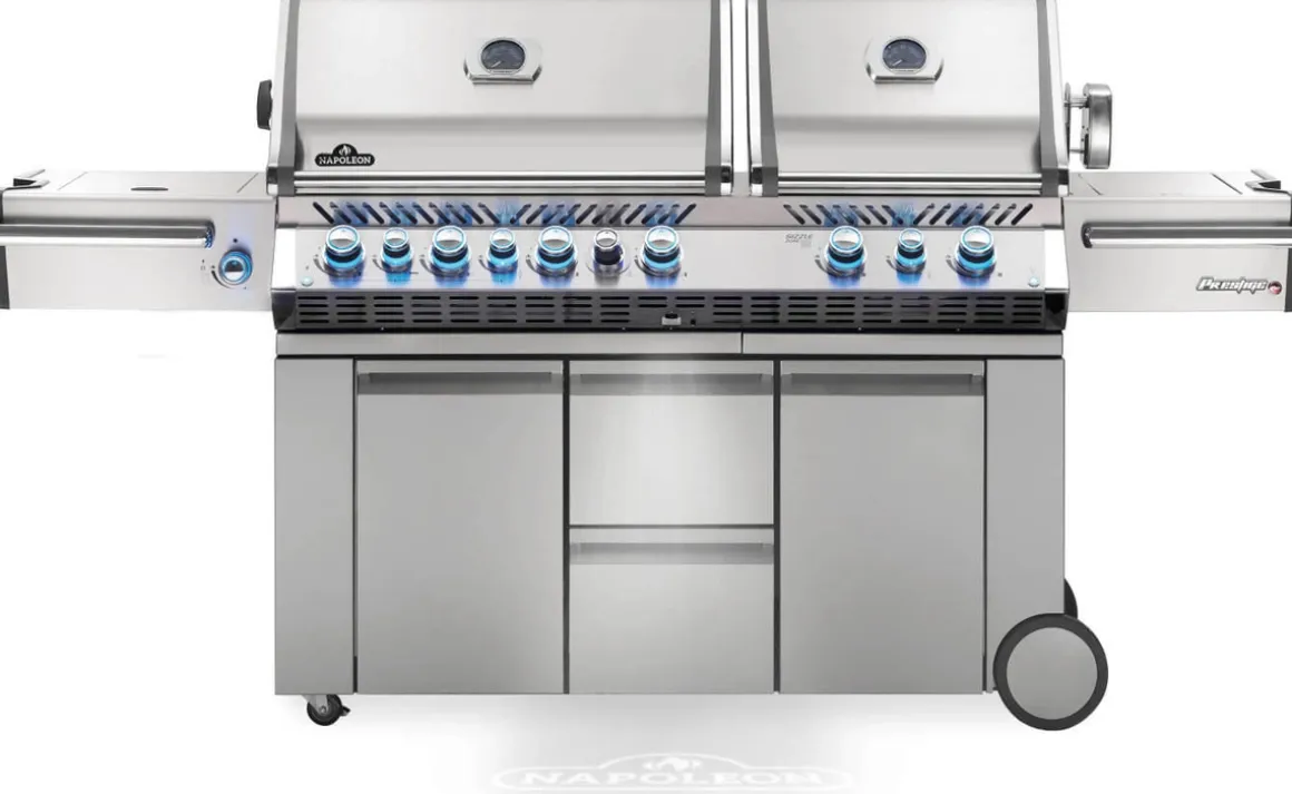 Napoleon Prestige PRO 825 Edelstahl mit Drehspieß