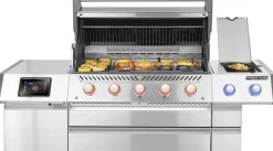 Napoleon Prestige Pro 665 Gasgrill Connected mit Drehspieß