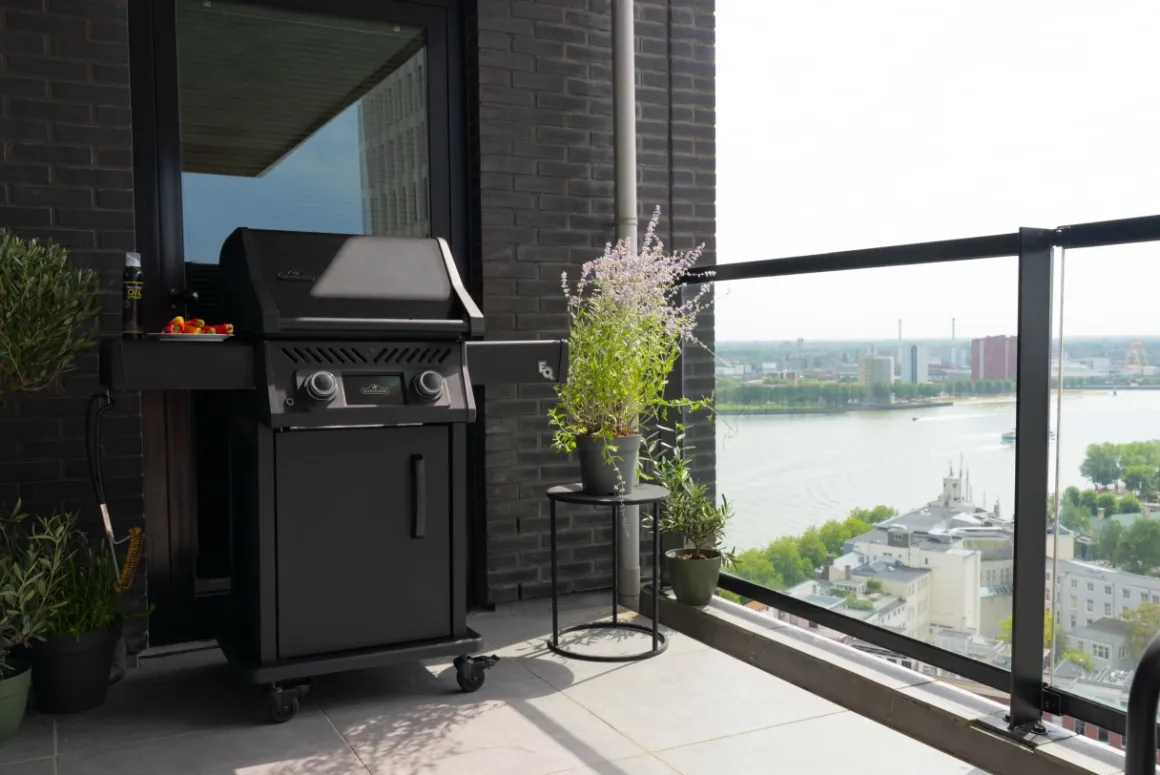 Napoleon Rogue EQ 365 Elektro-Grill mattschwarz
