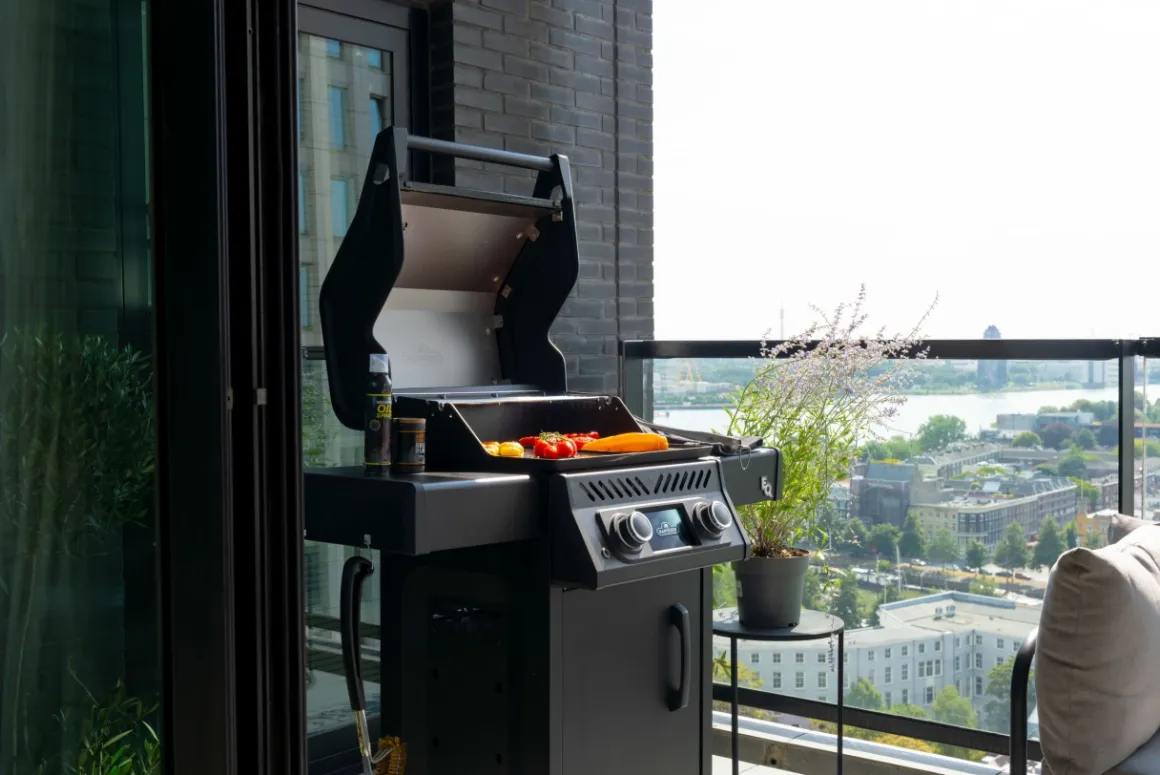 Napoleon Rogue EQ 365 Elektro-Grill mattschwarz