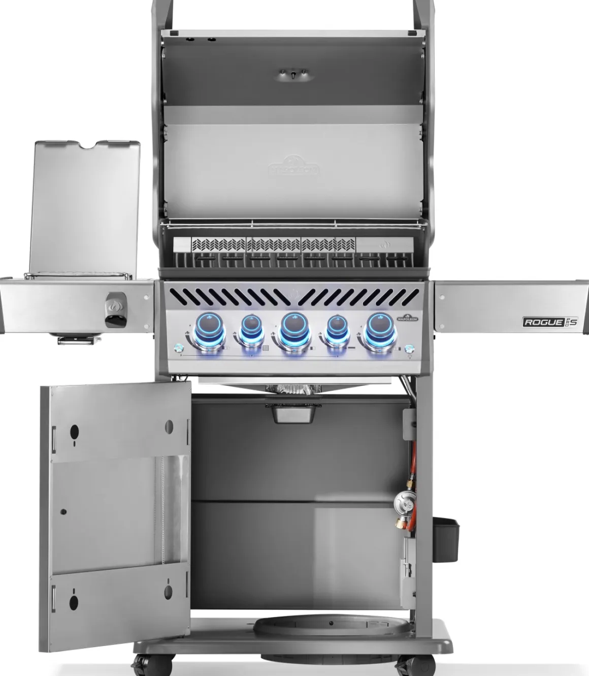 Napoleon Rogue PRO-S 425 mit Edelstahlrosten mit Backburner und Sizzle Zone
