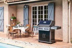 Napoleon Rogue PRO-S 525 mit Gussrosten mit Backburner und Sizzle Zone