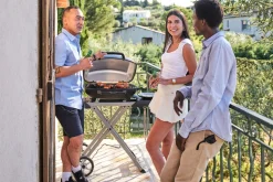 Napoleon Travel Q PRO285EX Elektrogrill mit Scherenwagen