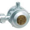 Niederdruckregler 50 mbar / 90°  Flüssigas Druckregler ND-Regler 50 mbar für gewerblich genutzte Flaschenanlagen