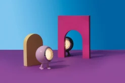 Norbitt Mr. Wattson wiederaufladbare LED Lampe - Pastell-Pink