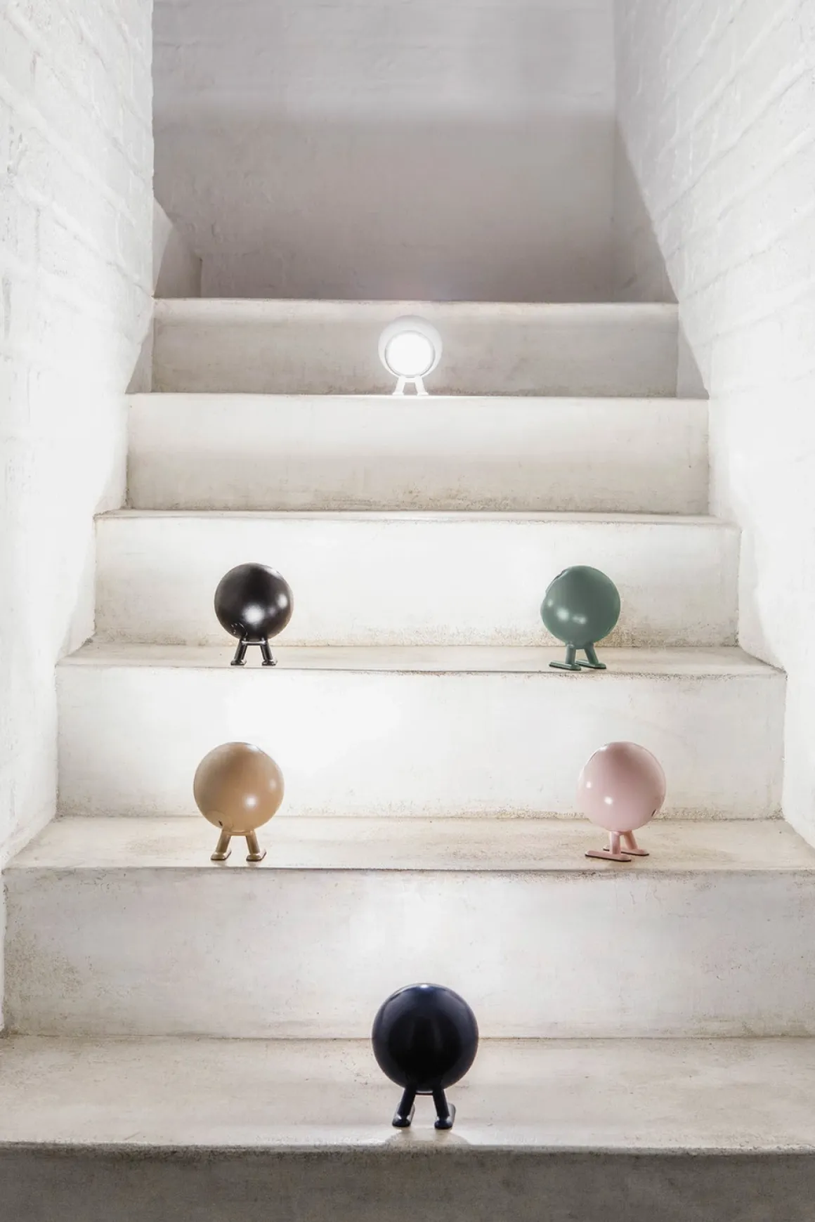 Norbitt Mr. Wattson wiederaufladbare LED Lampe - Pastell-Pink