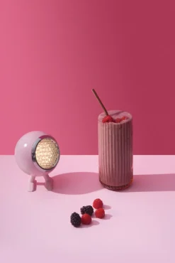Norbitt Mr. Wattson wiederaufladbare LED Lampe - Pastell-Pink