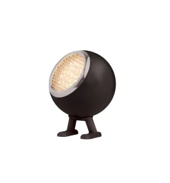 Norbitt Mr. Wattson wiederaufladbare LED Lampe - Tiefschwarz