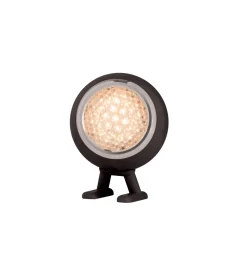 Norbitt Mr. Wattson wiederaufladbare LED Lampe - Tiefschwarz