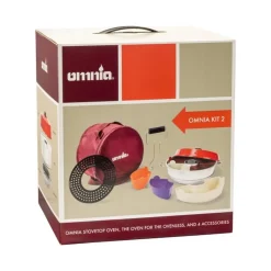 Omnia Kit 2 – Campingbackofen Set mit Zubehör für Unterwegs