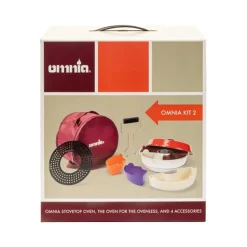 Omnia Kit 2 – Campingbackofen Set mit Zubehör für Unterwegs
