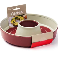 Omnia Silikonform Duo für Campingbackofen