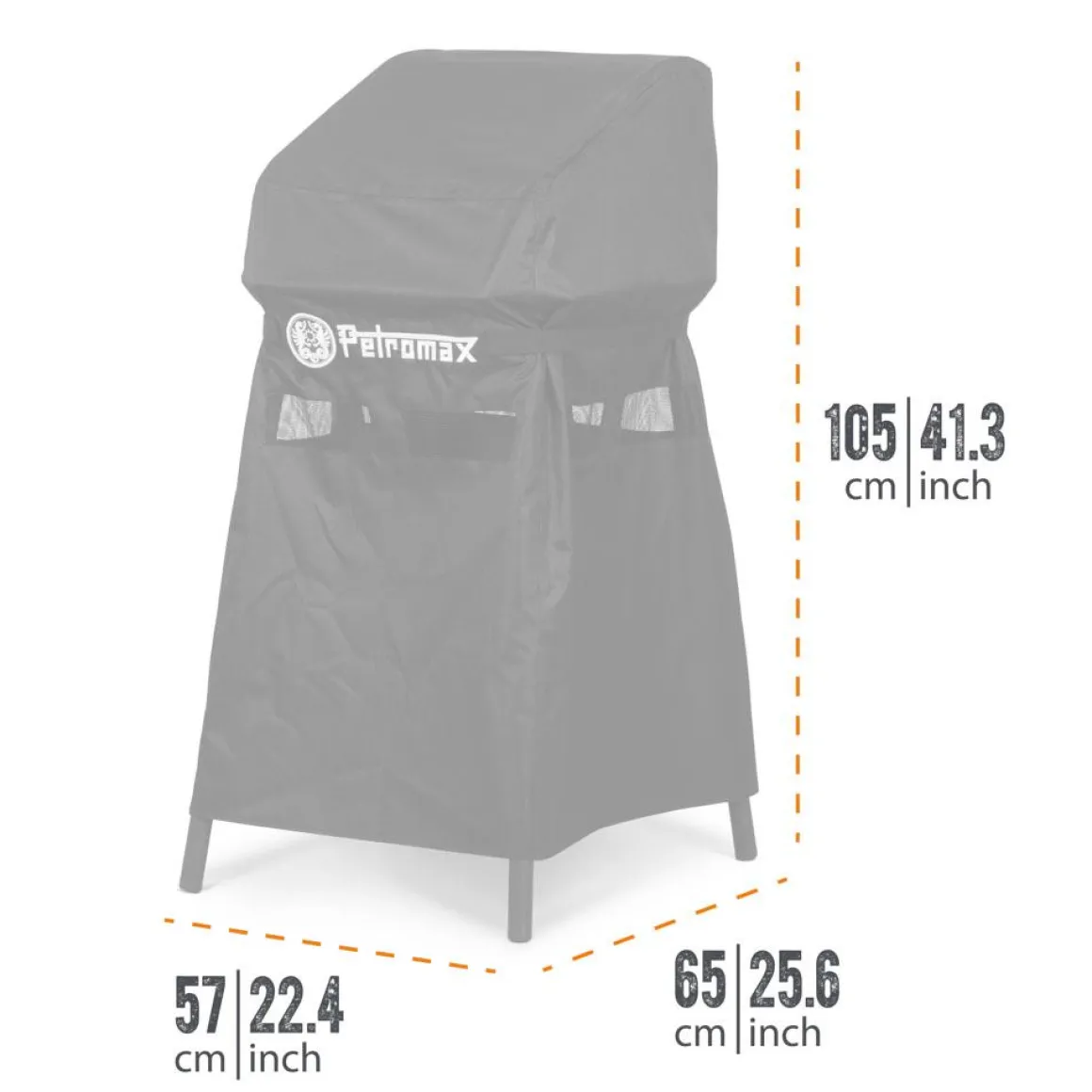 Petromax Abdeckhaube Gastisch GE45 & Feuertopf Tisch FE45