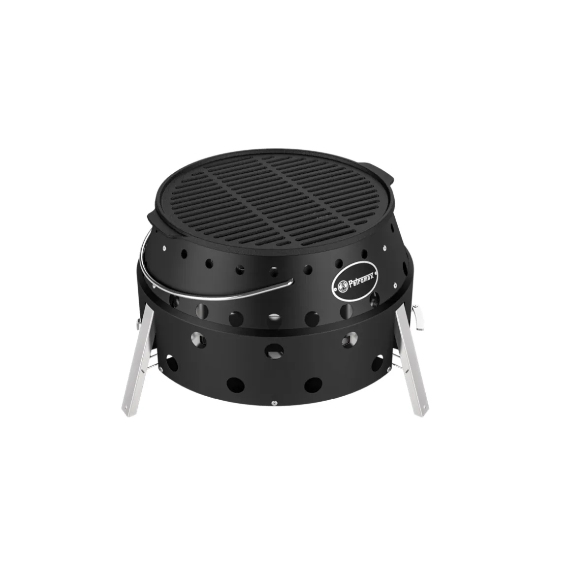 Petromax Atago Black Edition - Mobile Grillstelle & Feuerschale