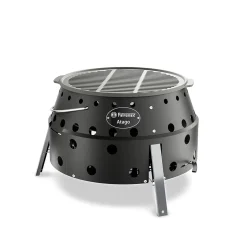 Petromax Atago Black Edition - Mobile Grillstelle & Feuerschale