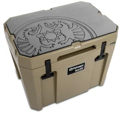 Petromax Haft-Auflage für Kühlbox kx25 25 Liter  Deckelschutz grau