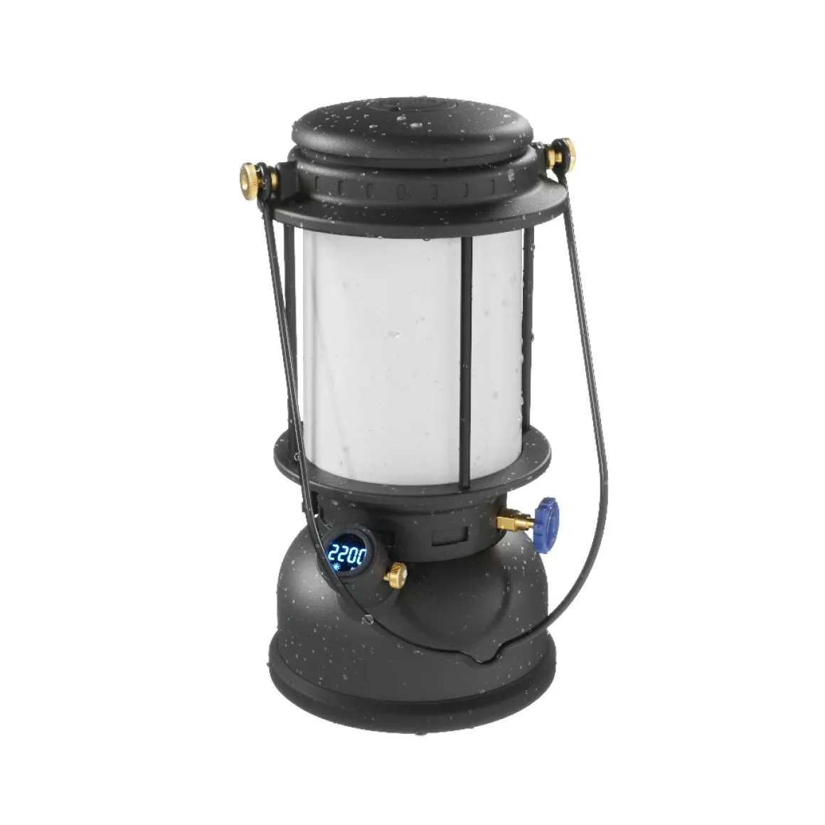 Petromax LED Laterne LM500 schwarz, robust und helle Campinglaterne