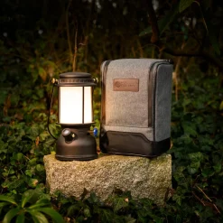 Petromax LED Laterne LM500 schwarz, robust und helle Campinglaterne