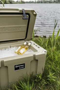 Petromax Passivkühlbox Kühlbox ohne Strom  25 Liter sand
