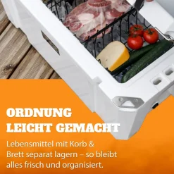 Petromax Passivkühlbox Kühlbox ohne Strom  25 Liter sand