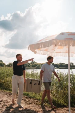 Petromax Passivkühlbox Kühlbox ohne Strom  25 Liter sand