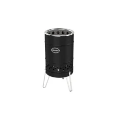 Petromax Pyron Mobile Feuertonne & Outdoor Kochstelle Black Edition