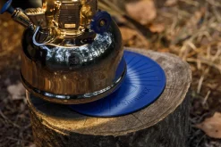 Petromax Starklichtlampe | Petroleumlampe Messing | Gold mit Reflektorschirm