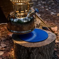 Petromax Starklichtlampe | Petroleumlampe Chrom mit Reflektorschirm