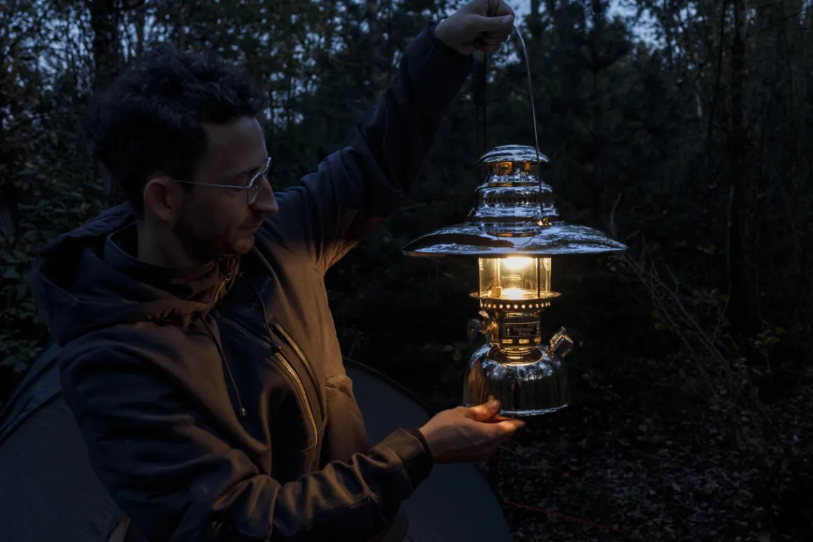Petromax Starklichtlampe | Petroleumlampe HK500 Chrom