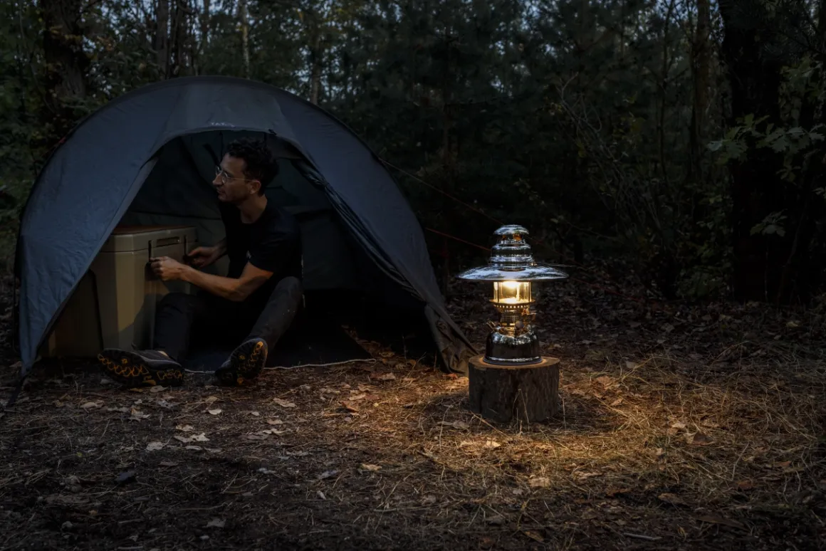 Petromax Starklichtlampe | Petroleumlampe HK500 Chrom