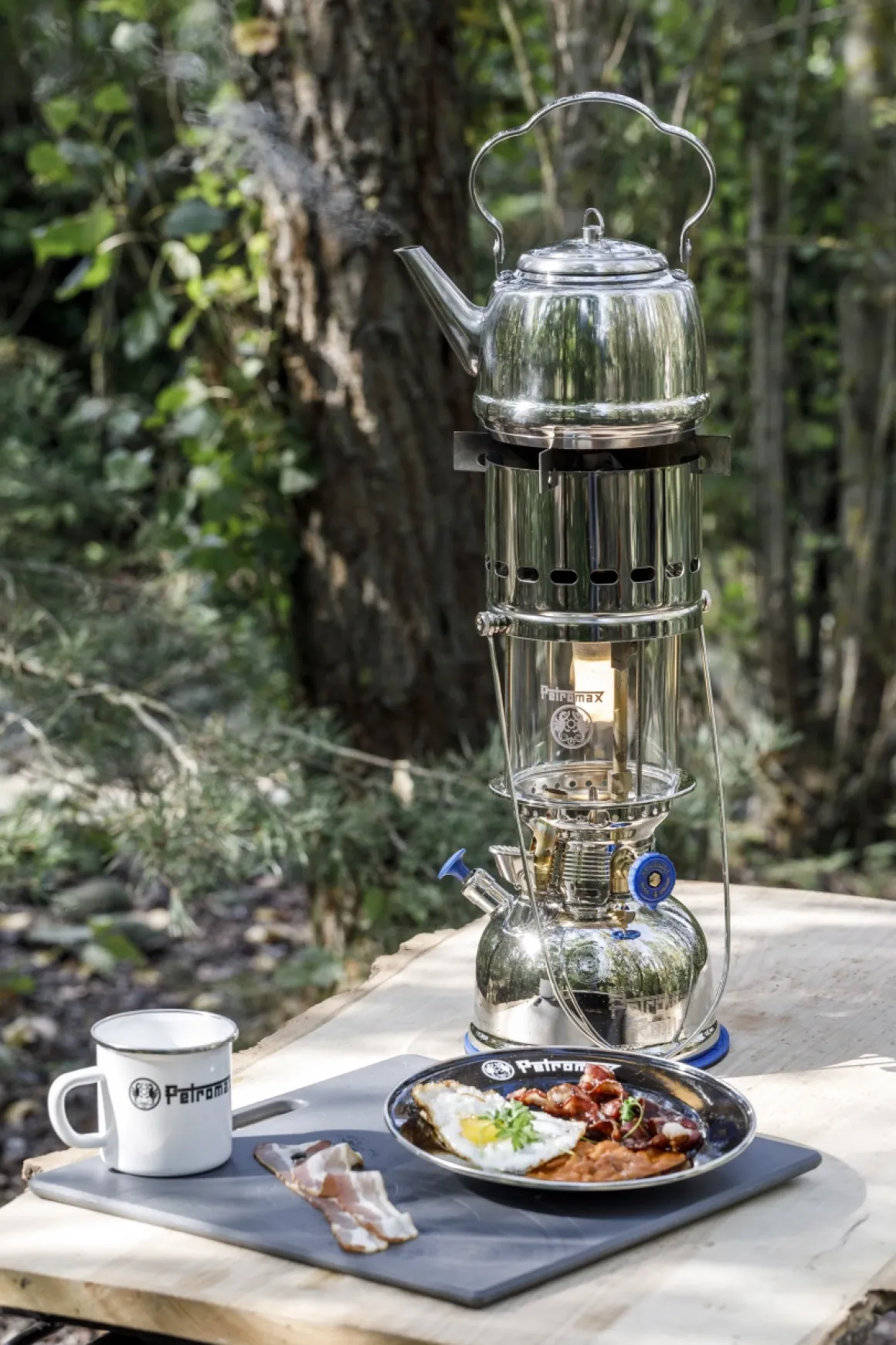 Petromax Starklichtlampe | Petroleumlampe HK500 Chrom