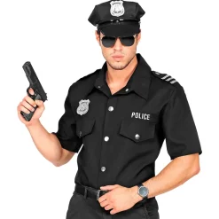 Polizisten - Hemd, Größe:  L/XL